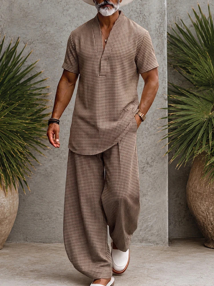 CONJUNTO CASUAL CUADROS