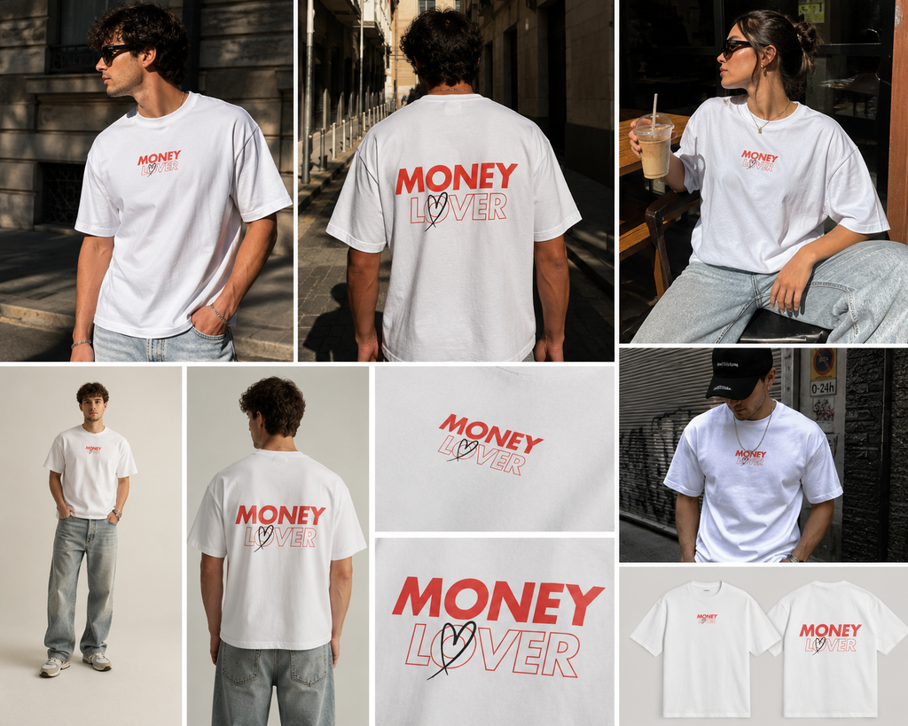 CAMISETA MONEY LOVERS