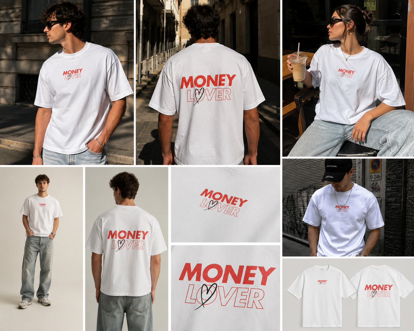 CAMISETA MONEY LOVERS